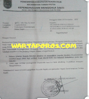 Detail Contoh Surat Petisi Penolakan Nomer 39