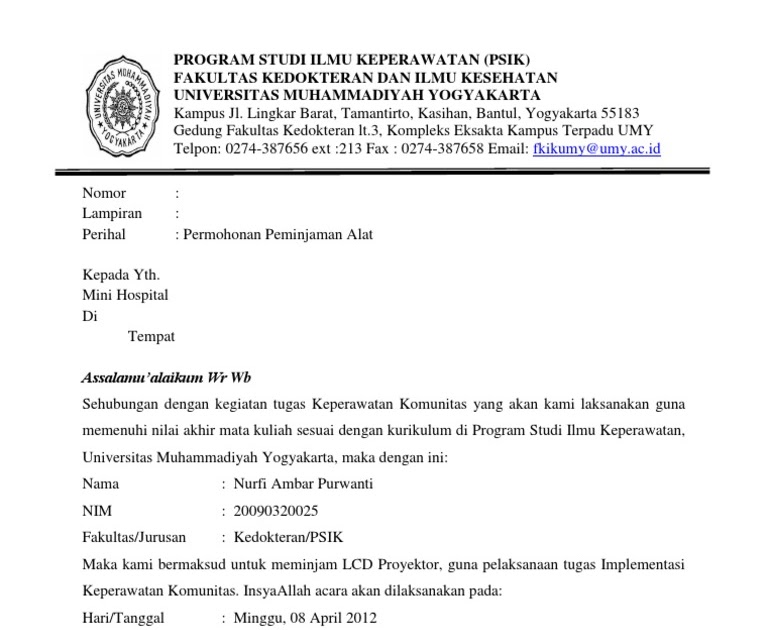 Detail Contoh Surat Pinjam Pakai Barang Bukti Nomer 22