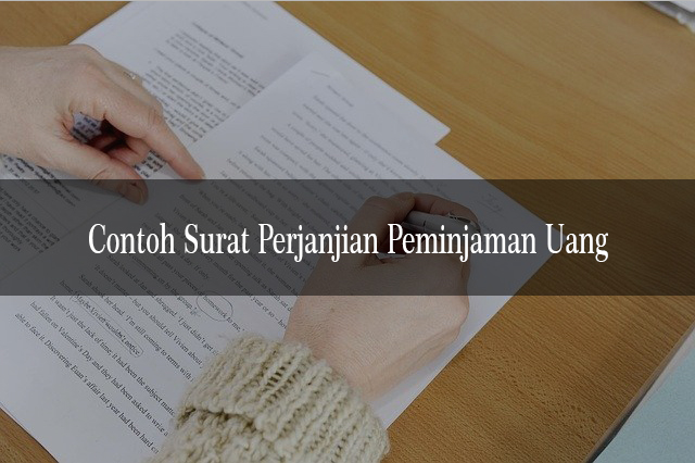 Detail Contoh Surat Pinjaman Uang Dengan Jaminan Nomer 47