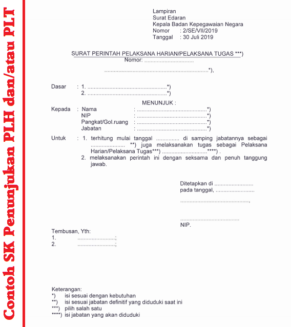 Contoh Surat Plt Contoh Surat Servyoutube - Riset