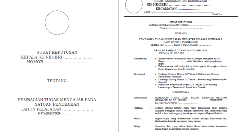 Detail Contoh Surat Plt Kepala Sekolah Nomer 41