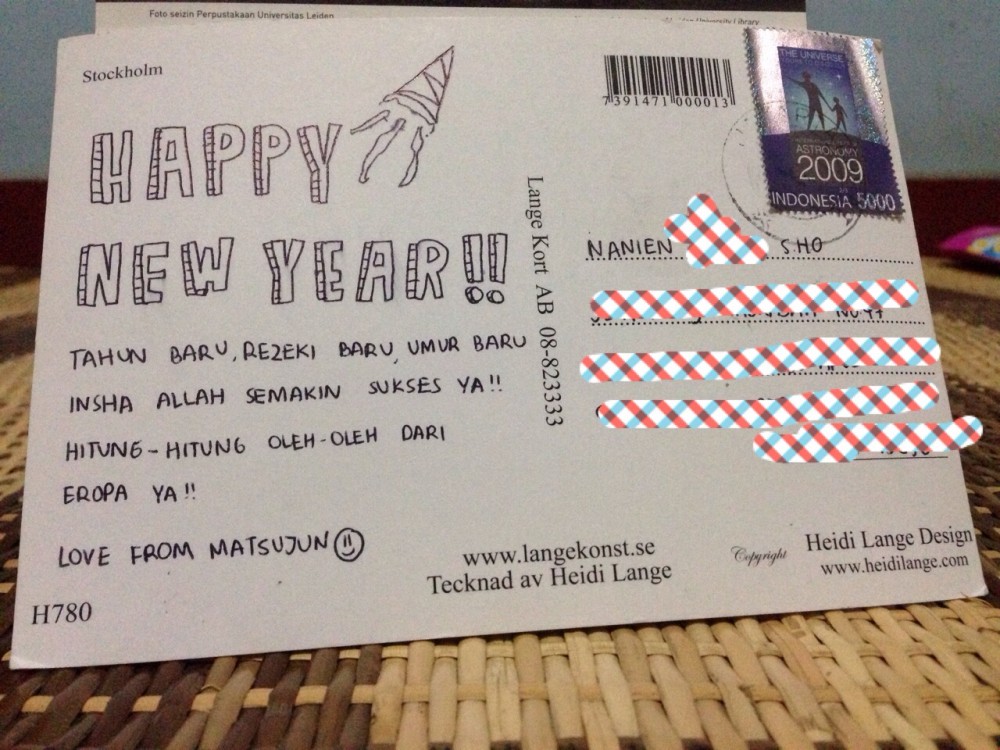 Detail Contoh Surat Pos Koleksi Nomer 6