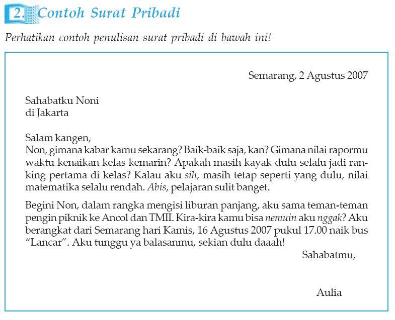 Detail Contoh Surat Pribadi Bersifat Resmi Nomer 35