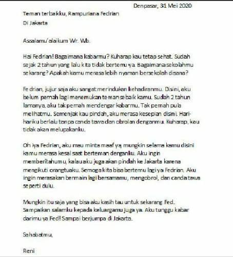 Detail Contoh Surat Pribadi Dan Surat Dinas Nomer 35