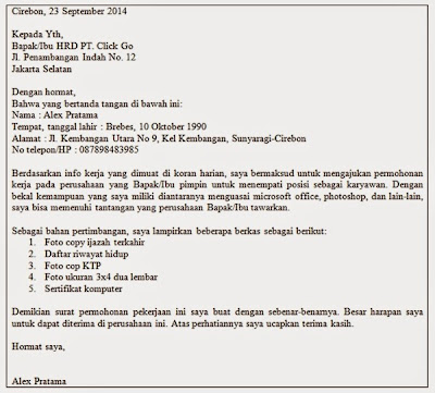 Detail Contoh Surat Pribadi Dan Surat Resmi Nomer 31