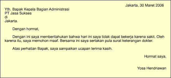 Detail Contoh Surat Pribadi Kepada Kakak Nomer 10