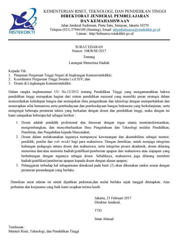 Detail Contoh Surat Pribadi Untuk Dosen Nomer 2