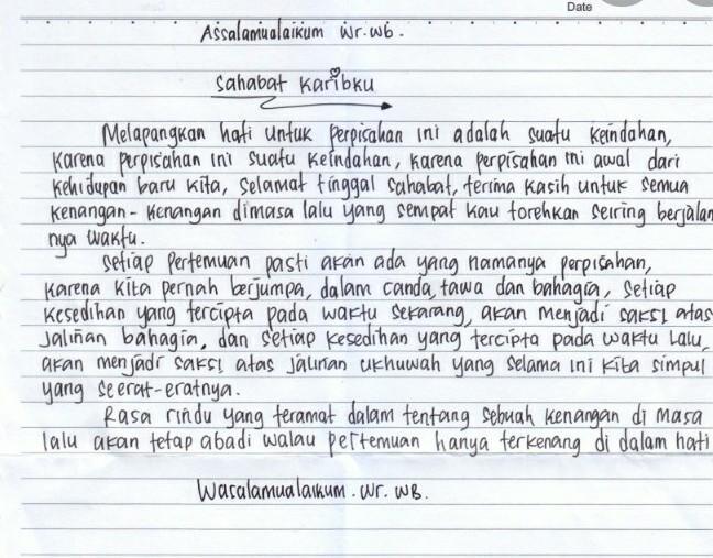 Detail Contoh Surat Pribadi Untuk Ibu Nomer 34