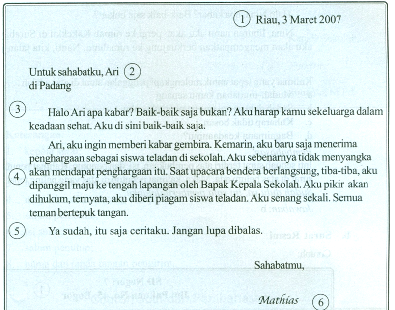 Detail Contoh Surat Pribadi Untuk Kakak Nomer 11