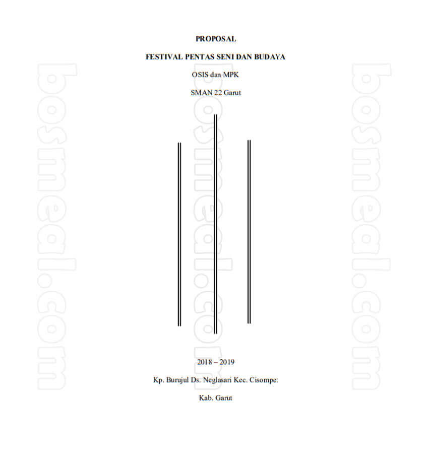 Detail Contoh Surat Proposal Kegiatan Sekolah Nomer 44