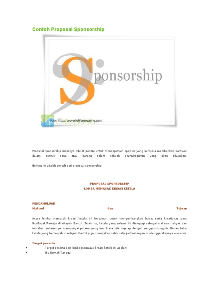 Detail Contoh Surat Proposal Sponsor Nomer 35