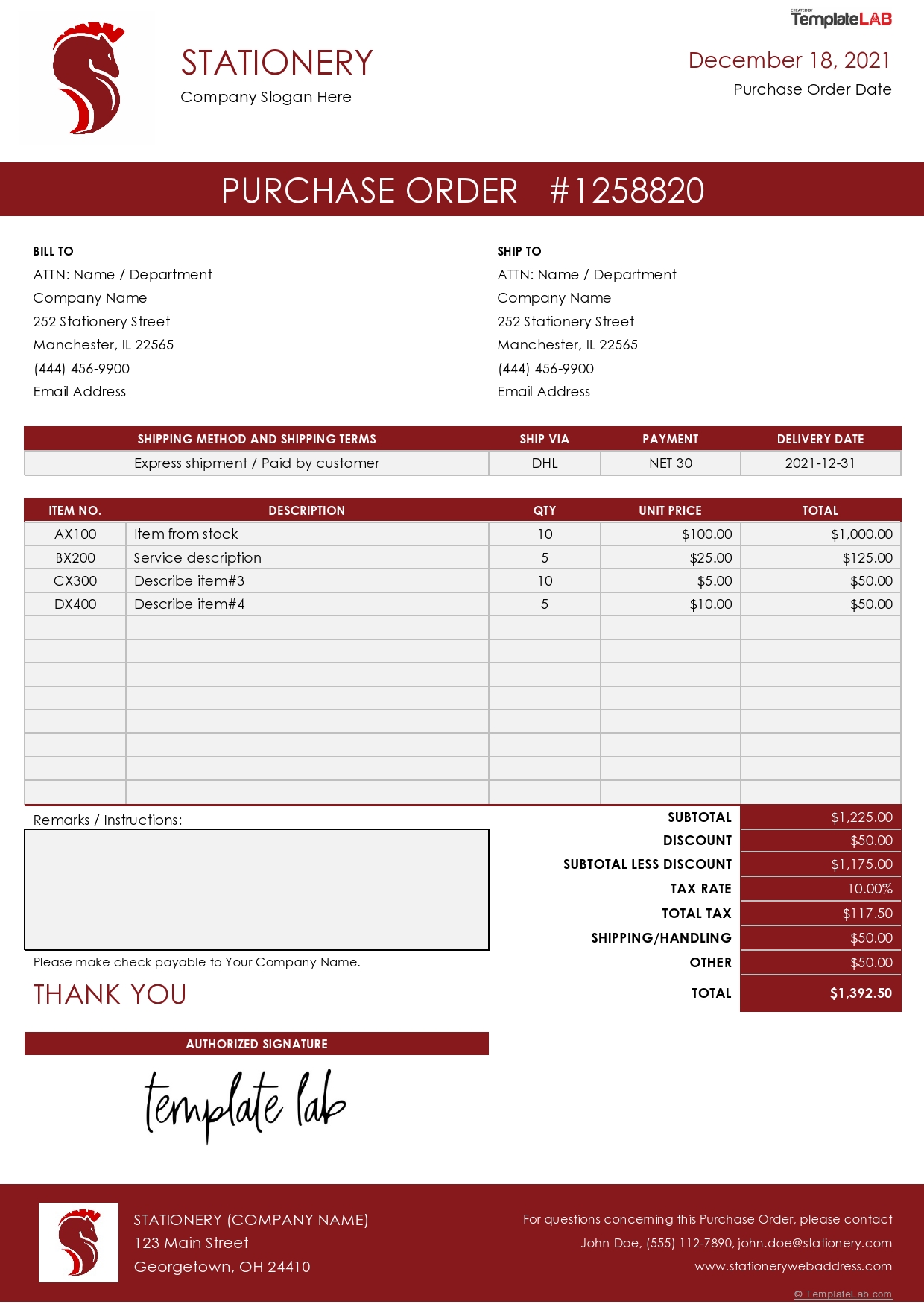 Detail Contoh Surat Purchase Order Dalam Bahasa Indonesia Nomer 28