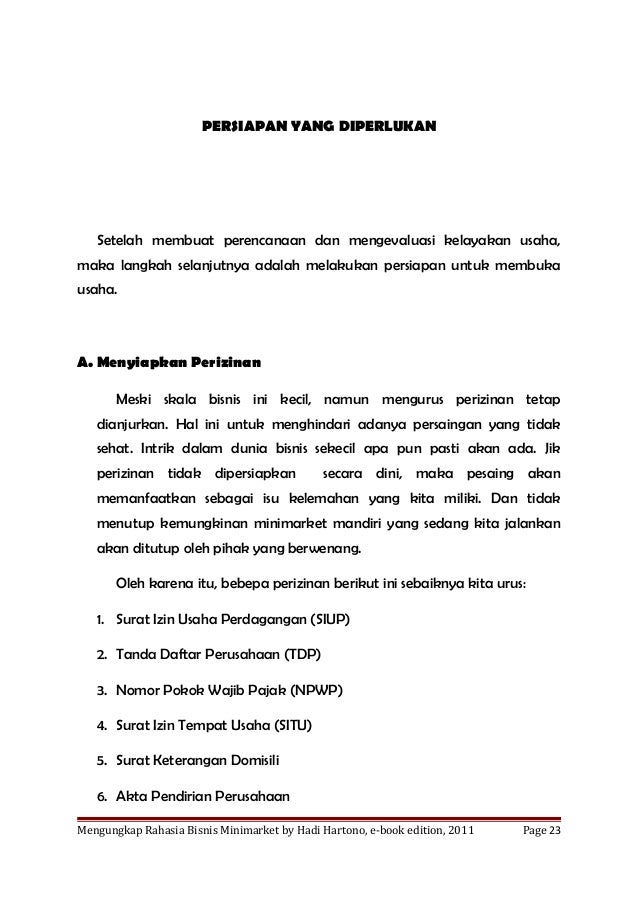 Download Contoh Surat Rahasia Bisnis Nomer 1