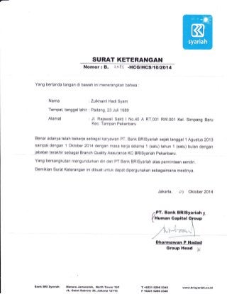 Detail Contoh Surat Referensi Bank Nomer 45