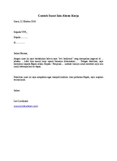 Detail Contoh Surat Refund Nomer 53