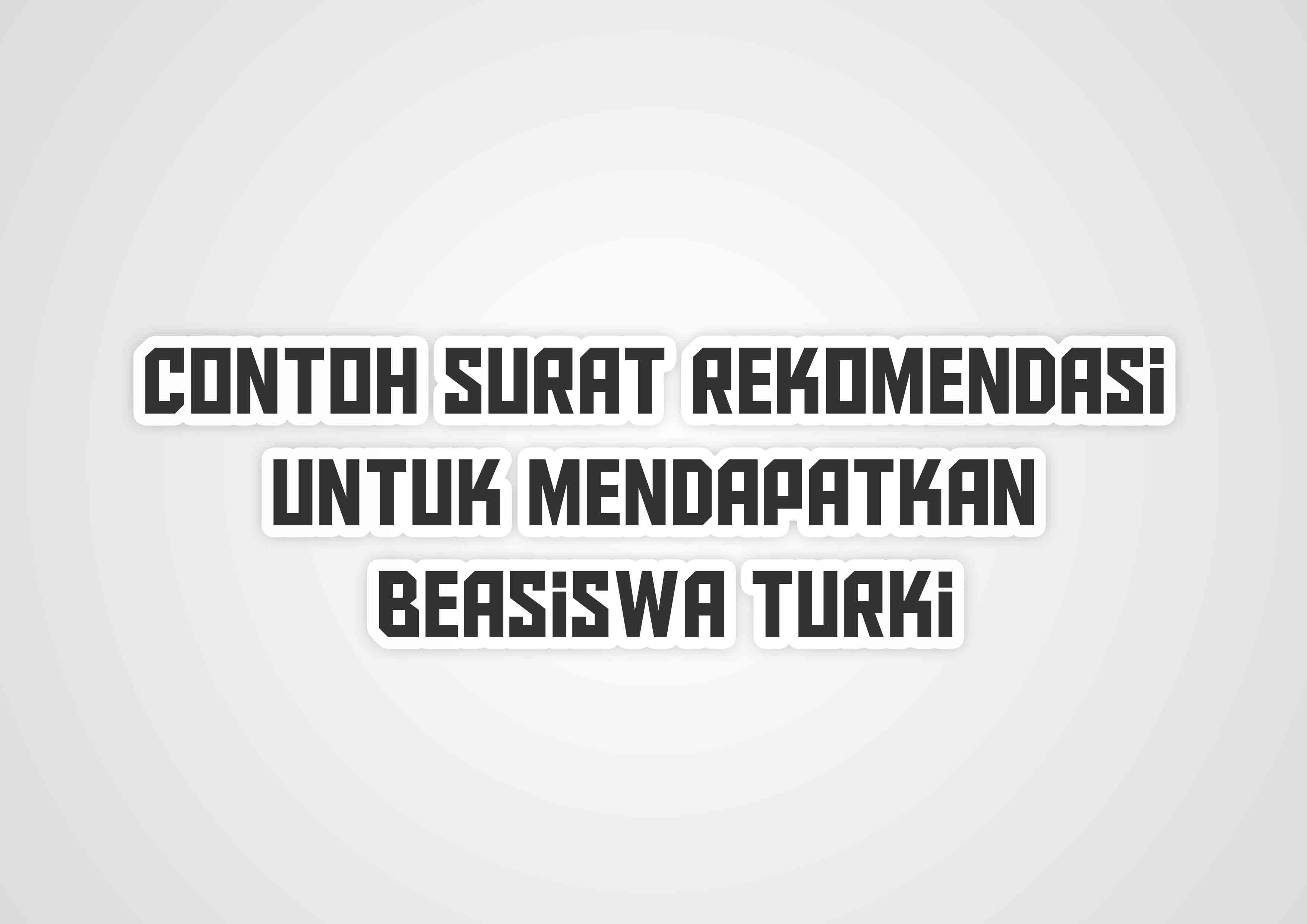 Detail Contoh Surat Rekomendasi Beasiswa Bahasa Inggris Nomer 30