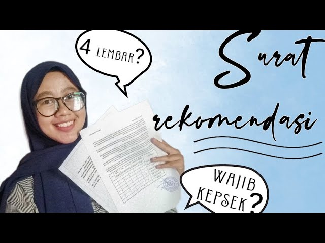 Detail Contoh Surat Rekomendasi Beasiswa Kgsp Nomer 35