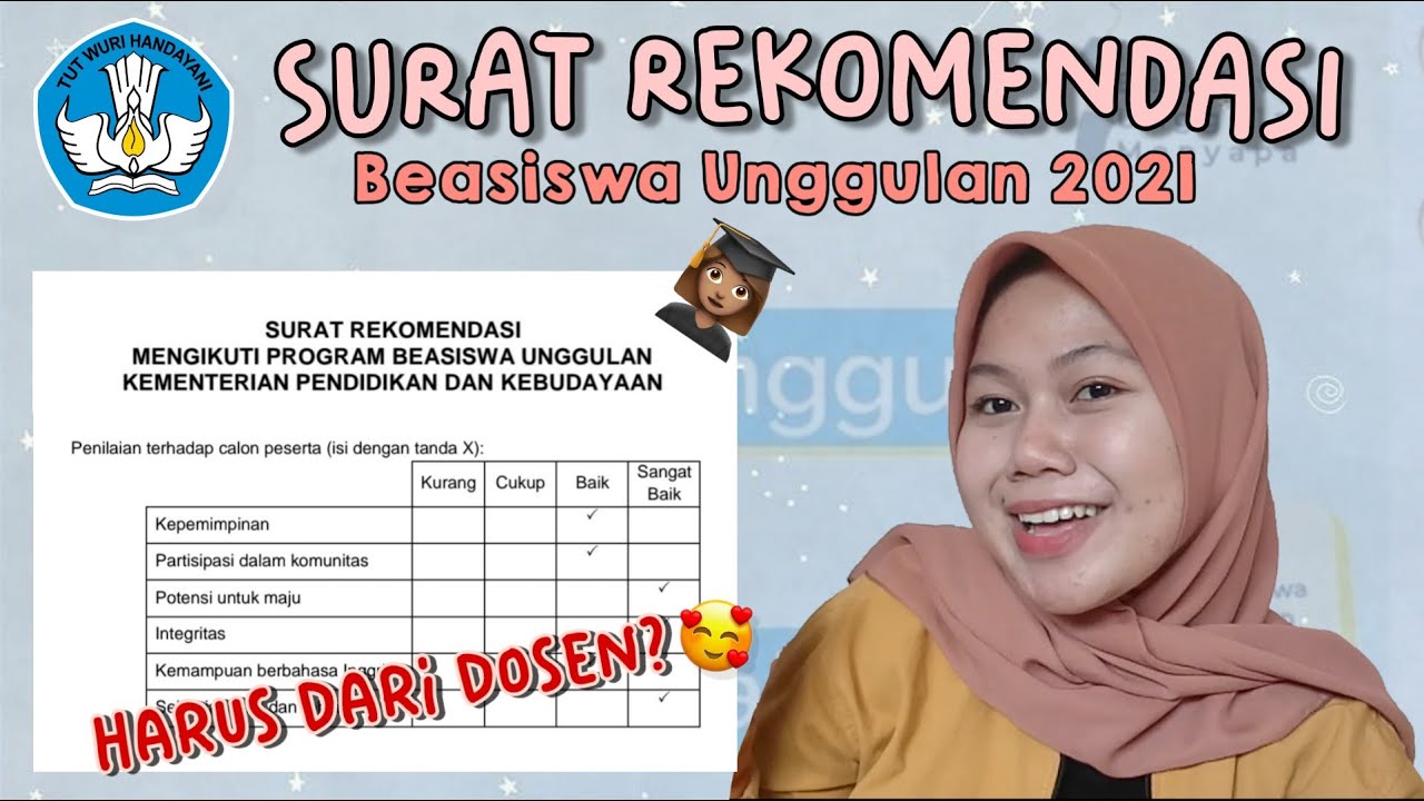 Detail Contoh Surat Rekomendasi Beasiswa Unggulan Nomer 21