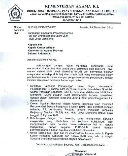 Detail Contoh Surat Rekomendasi Dari Kemenag Nomer 33