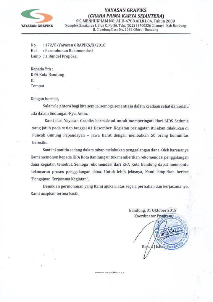Detail Contoh Surat Rekomendasi Kemenag Nomer 10