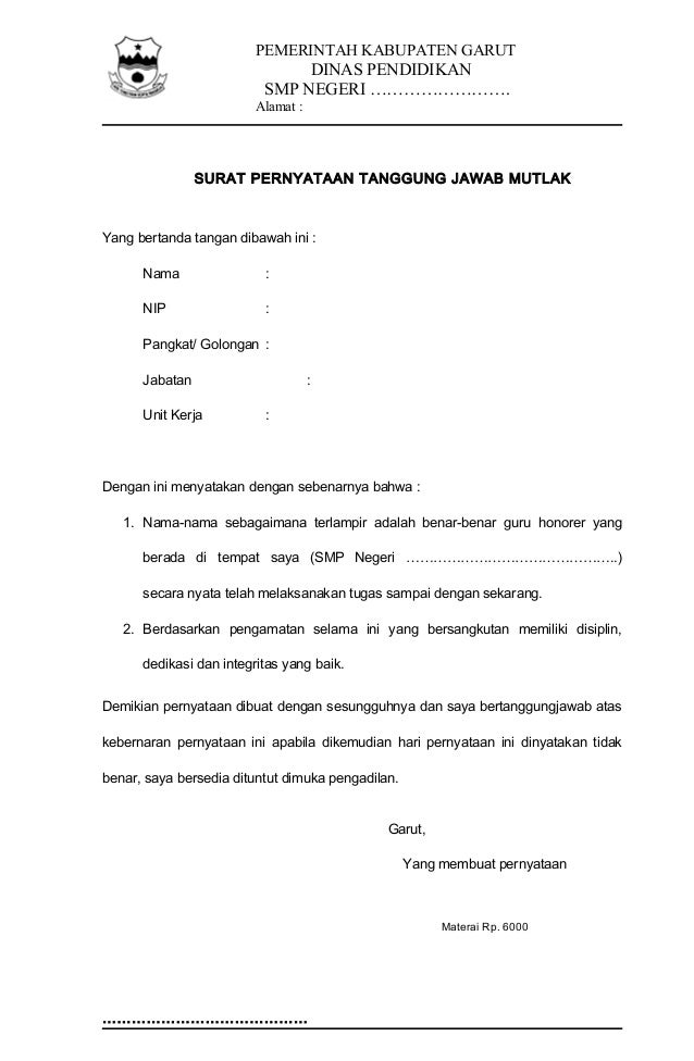 Detail Contoh Surat Rekomendasi Kepala Sekolah Untuk Guru Nomer 45