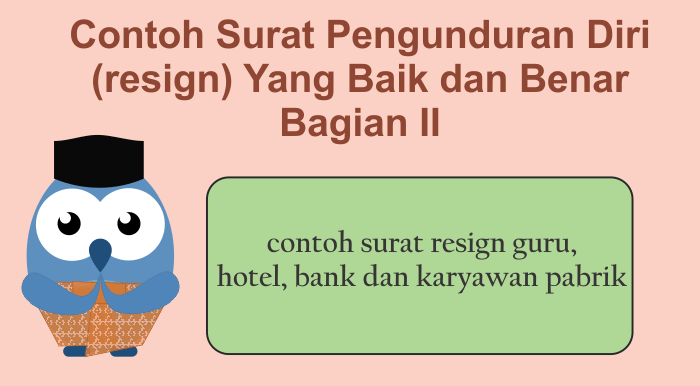 Detail Contoh Surat Resign Bank Nomer 34