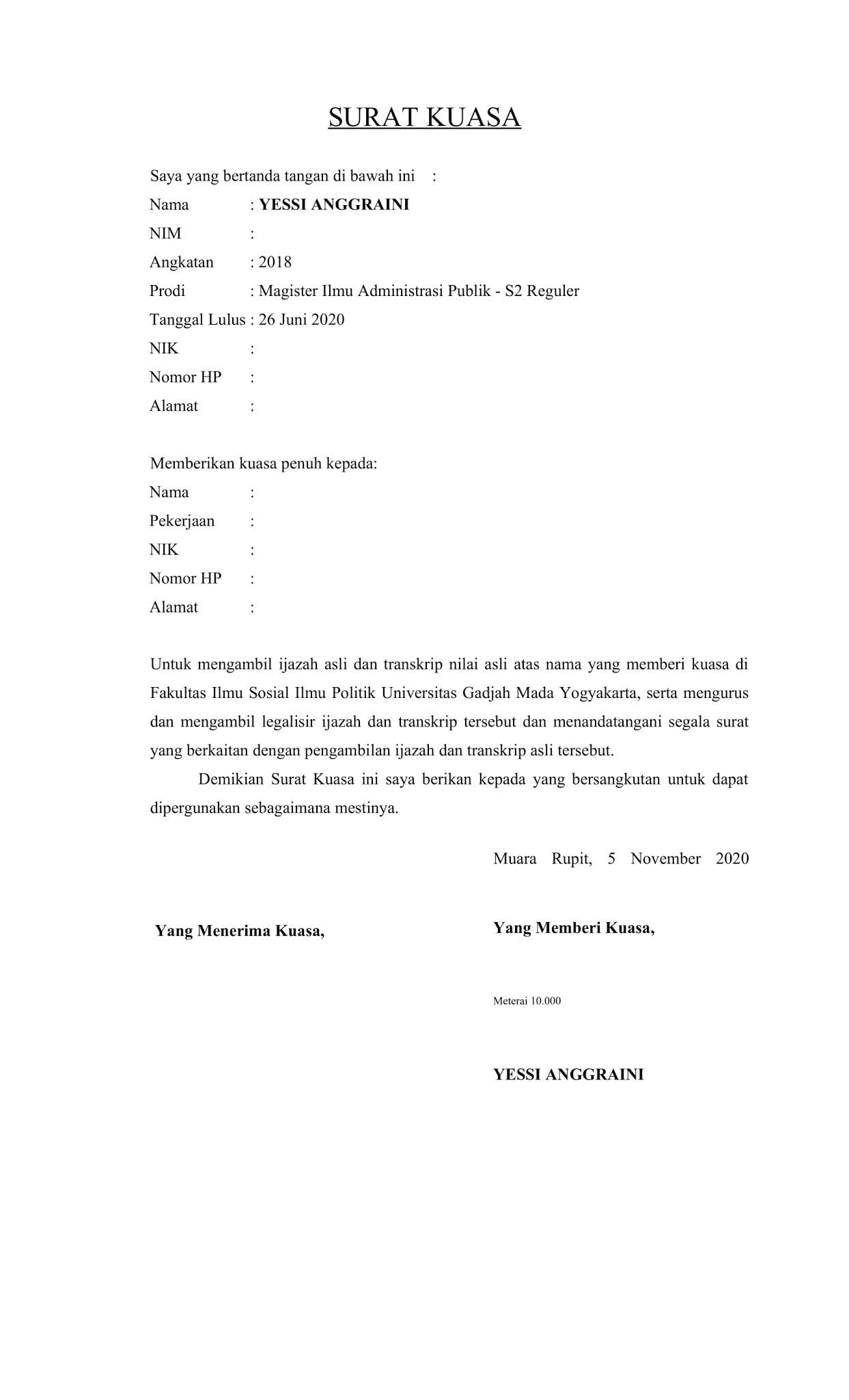 Detail Contoh Surat Resign Pns Nomer 50
