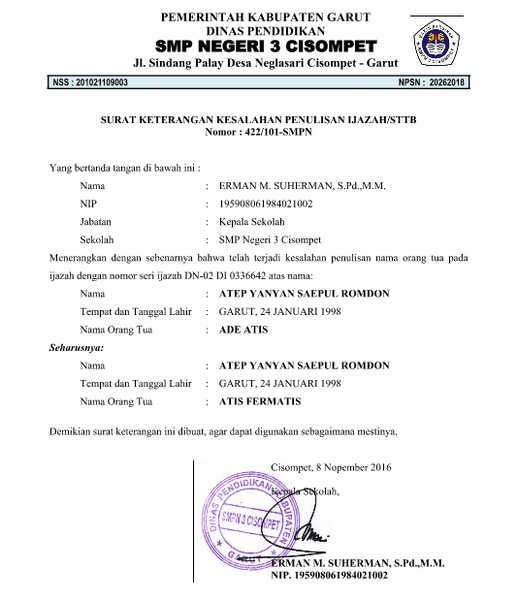 Download Contoh Surat Resmi Bahasa Sunda Tentang Osis Nomer 38