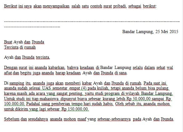 Detail Contoh Surat Resmi Dalam Bahasa Jawa Nomer 30