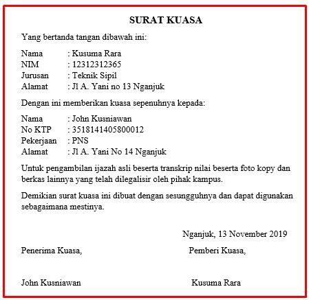 Detail Contoh Surat Resmi Dalam Bahasa Jawa Nomer 9