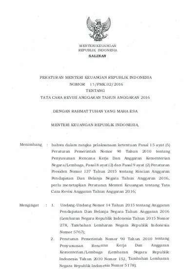 Detail Contoh Surat Revisi Anggaran Nomer 14