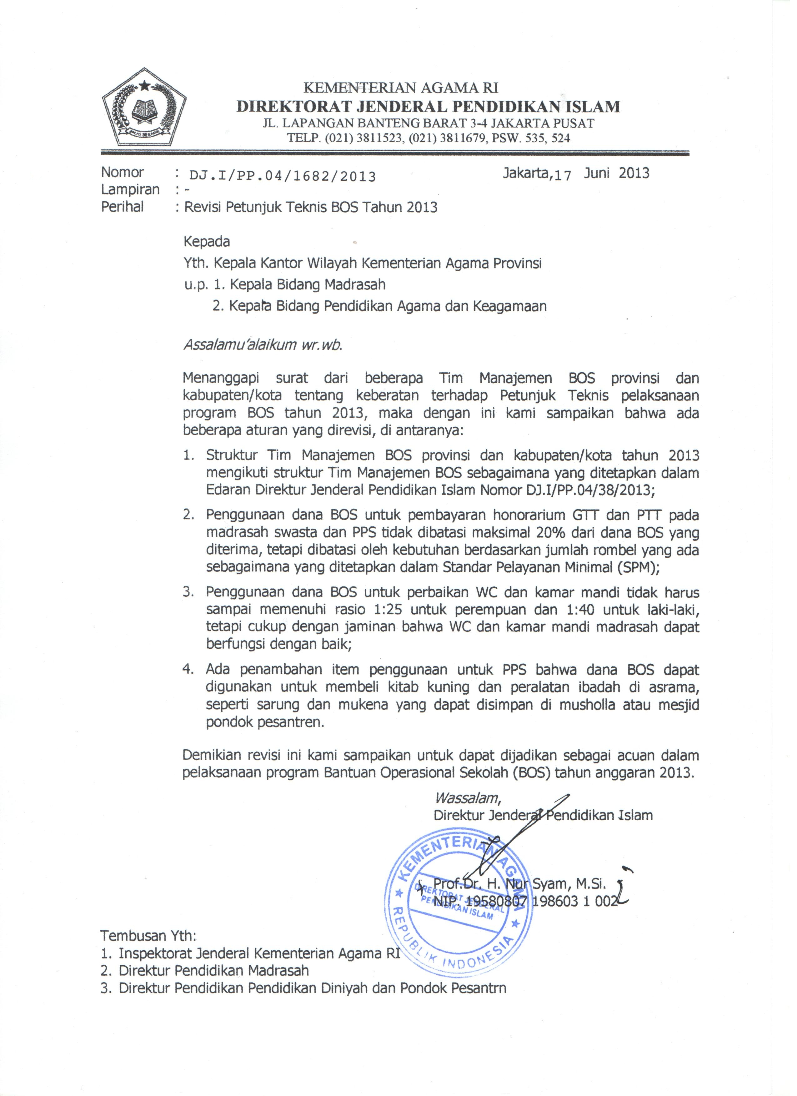 Detail Contoh Surat Revisi Pok Nomer 10
