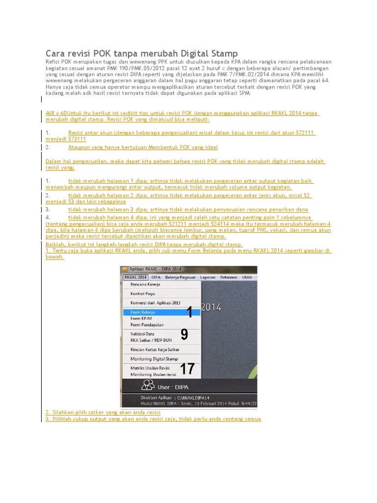 Detail Contoh Surat Revisi Pok Nomer 30