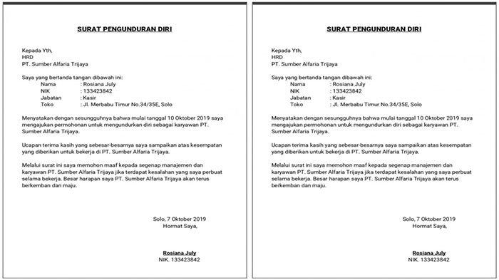 Detail Contoh Surat Risend Nomer 40