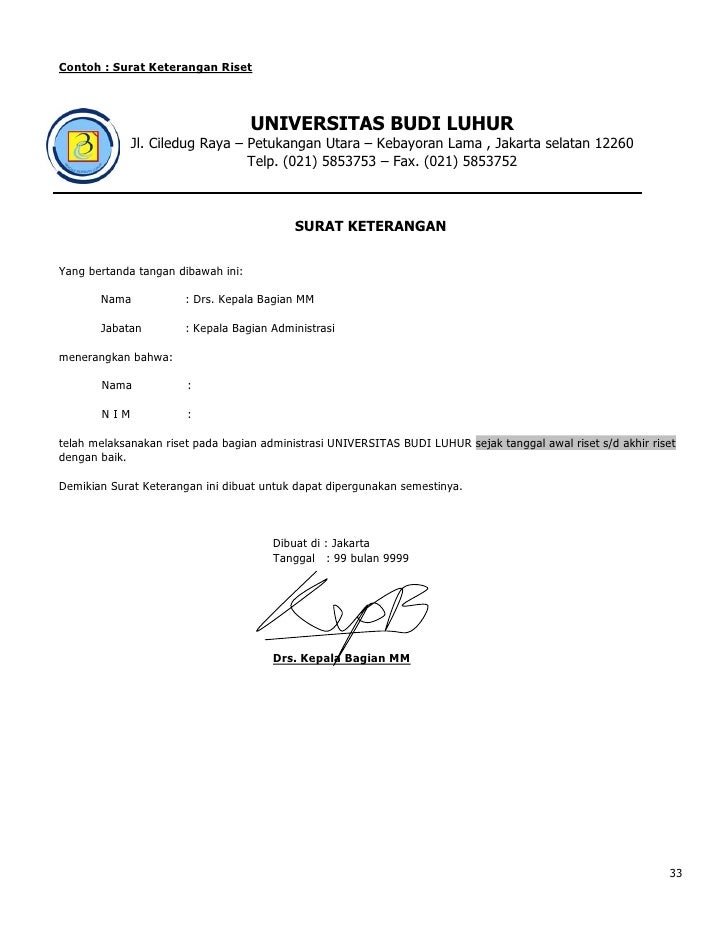Detail Contoh Surat Riset Nomer 15
