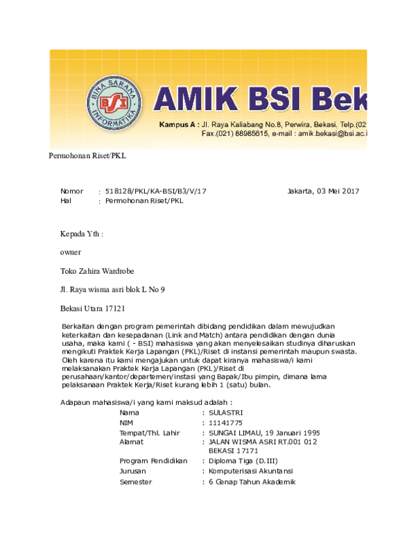 Detail Contoh Surat Riset Nomer 35