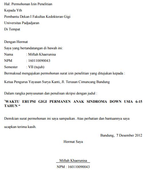 Detail Contoh Surat Riset Nomer 7