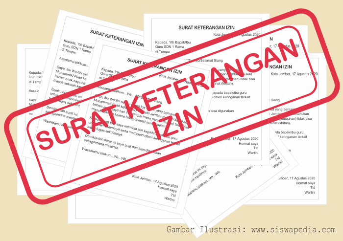 Detail Contoh Surat Sakit Untuk Guru Nomer 35