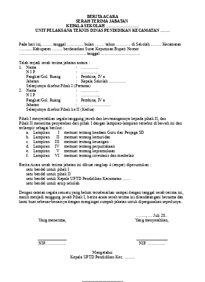 Detail Contoh Surat Serah Terima Pekerjaan Yang Sudah Selesai Nomer 41