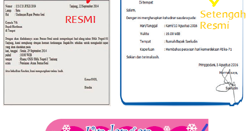 Detail Contoh Surat Setengah Resmi Sekolah Nomer 22