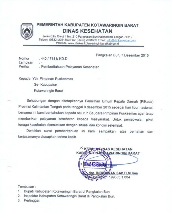 Detail Contoh Surat Setengah Resmi Sekolah Nomer 53