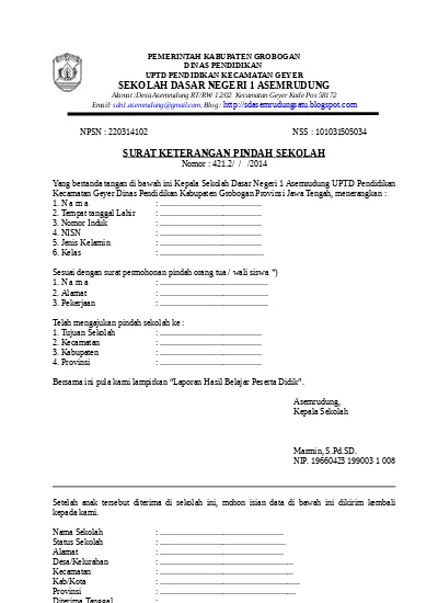 Detail Contoh Surat Sktm Nomer 42