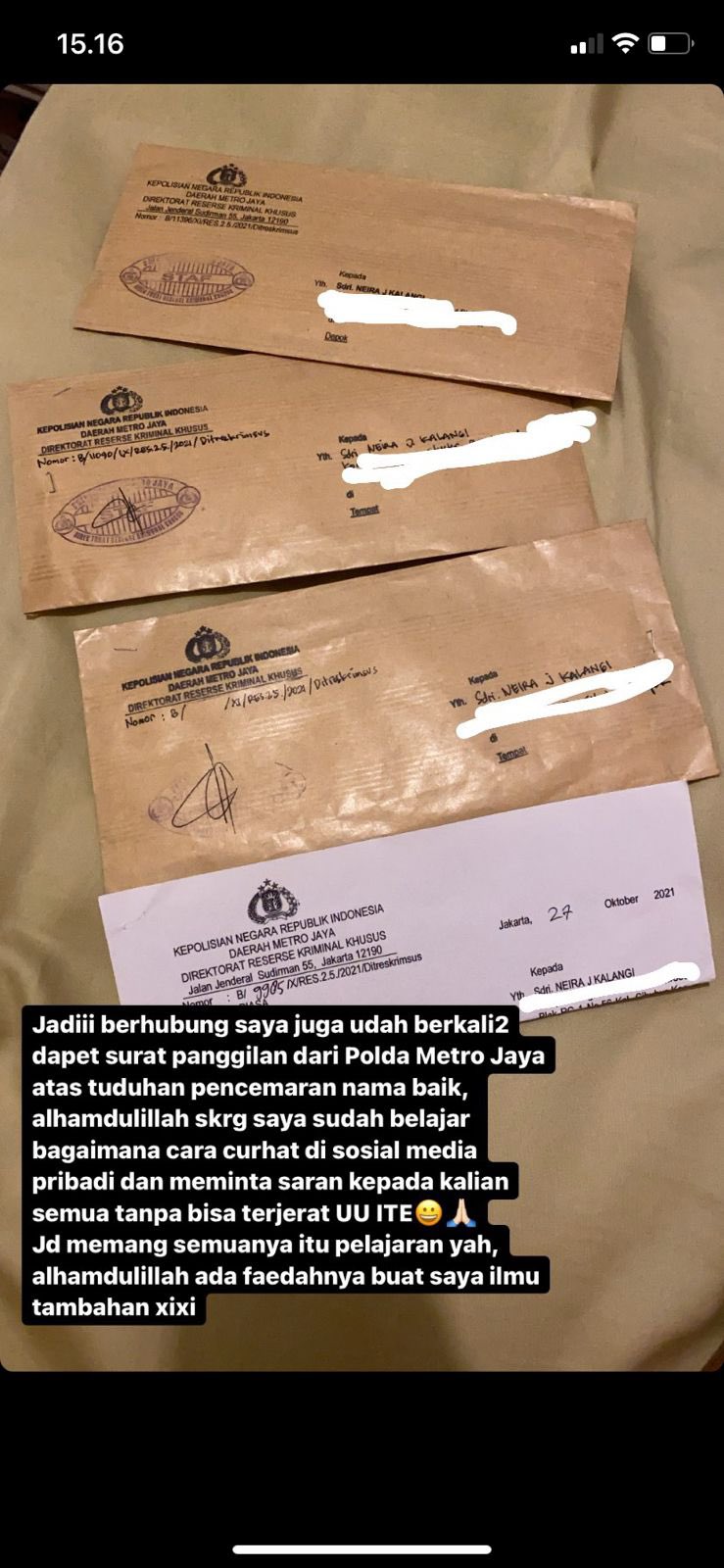 Detail Contoh Surat Somasi Pencemaran Nama Baik Nomer 38