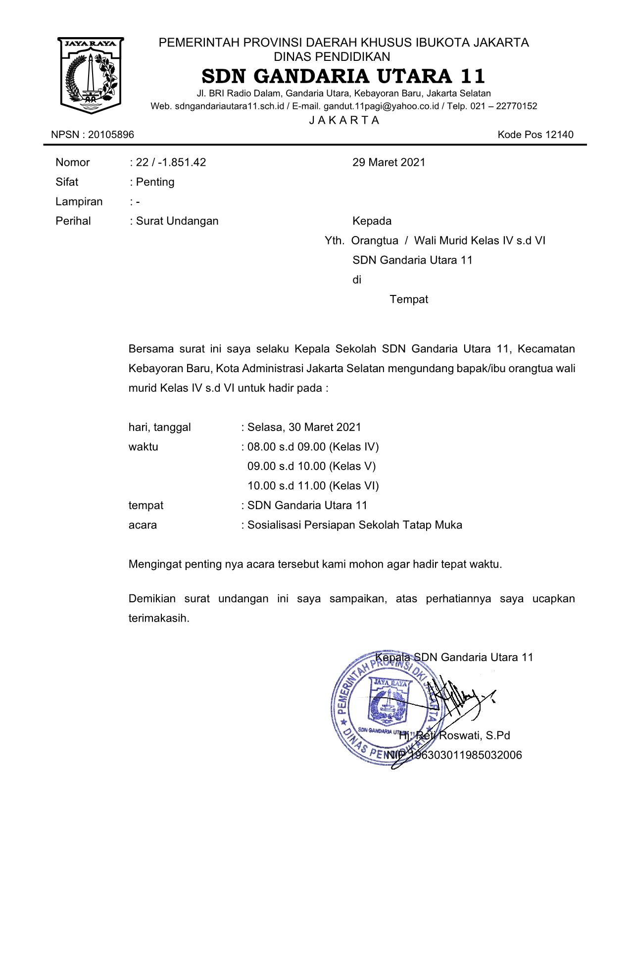 Detail Contoh Surat Sosialisasi Ke Sekolah Nomer 45