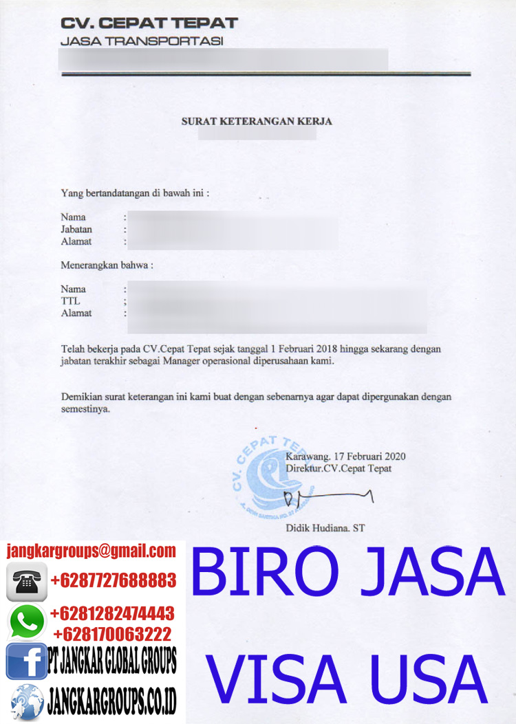 Detail Contoh Surat Sponsor Perusahaan Untuk Visa Jepang Nomer 38