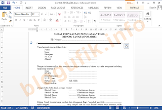 Detail Contoh Surat Sporadik Nomer 36