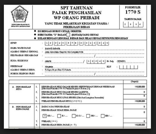 Detail Contoh Surat Spt Nomer 46