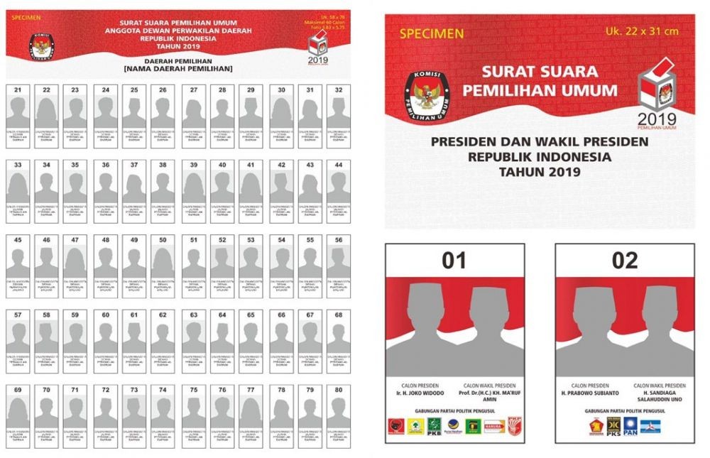 Detail Contoh Surat Suara Dpd Ri 2019 Nomer 34