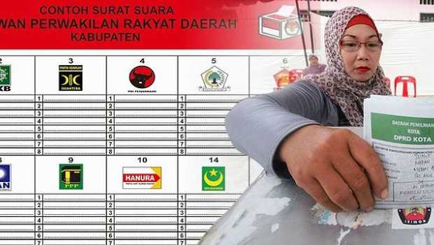 Detail Contoh Surat Suara Dprd 2019 Nomer 14