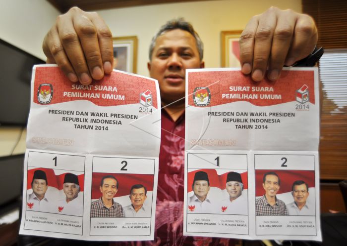 Detail Contoh Surat Suara Pilpres Nomer 15